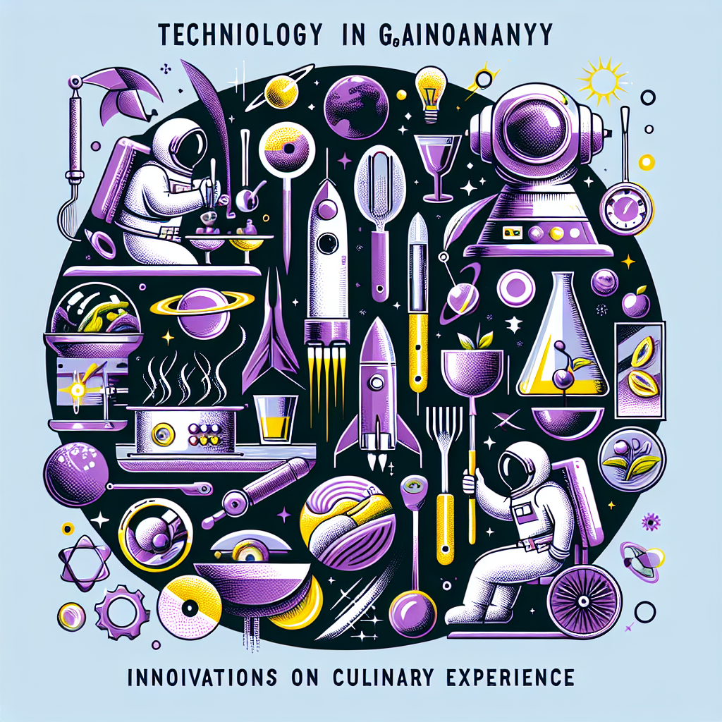 Tecnología en la Gastronomía: Innovaciones en la Experiencia Culinaria